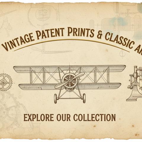 Patents & Vintage Art